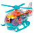 Вертолёт прозрачный со световыми и звуковыми эффектами Движок 1toy Т23917
